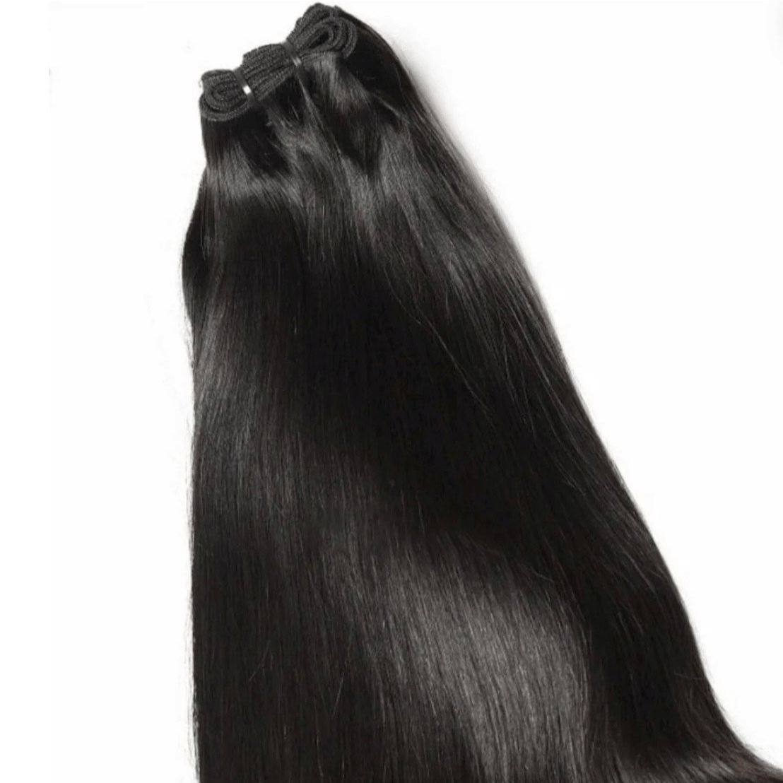 Raw Straight Weave Extensions - HerGloriousHair